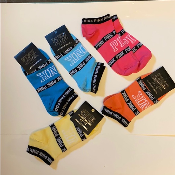 NWT PINK SALE $12 pair VS ankle socks - Picture 2 of 4